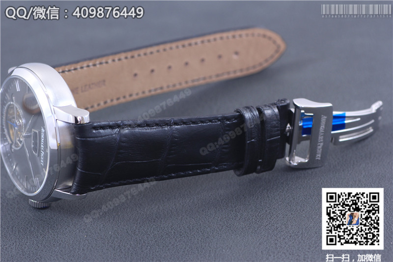 Audemars Piguet Jules Audemars koleksiyonu 26559OR tourbillon mekanik saat paslanmaz çelik kasa gri kadran